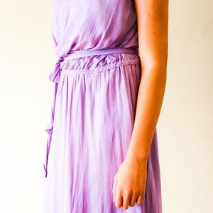 Mossimo Lavender Flowing Dress